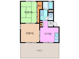 多度駅 徒歩45分 1階の物件間取画像